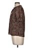 Unbranded Print Brown Short Sleeve Blouse One size - photo 5