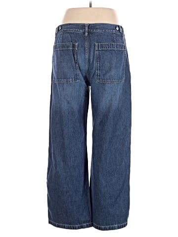 Madewell The Low-Slung Baggy Jean in Airy Denim (view 2)