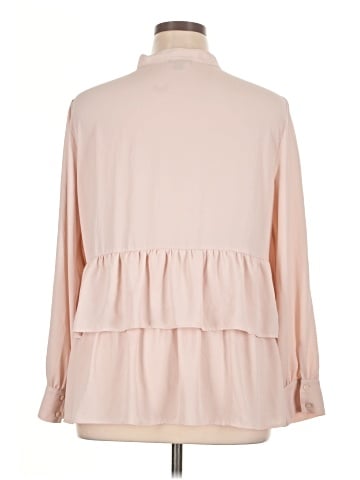 Ann Taylor Factory Long Sleeve Blouse (view 2)