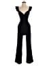 Crystal Sky Solid Black Jumpsuit Size XS - photo 1