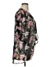 Blooming Jelly 100% Polyester Black Kimono Size XL - photo 4