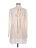 Burberry 100% Silk Ivory Blouse Size 8 - photo 1