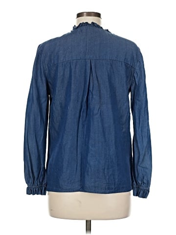 The Fold Long Sleeve Blouse (view 2)