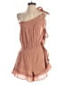 Free People Solid Brown Orange Romper Size S - photo 1