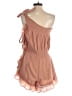Free People Solid Brown Orange Romper Size S - photo 2