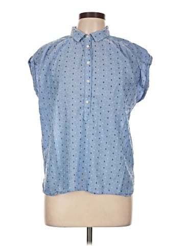 Ann Taylor LOFT Short Sleeve Blouse (view 1)