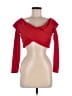 Shein Red Long Sleeve Top Size M - photo 1