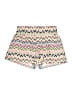 Kaeli Smith Chevron-herringbone Ivory Pink Shorts Size M - photo 1