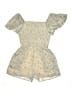 Kaileigh Ivory Short Sleeve Top Size S - photo 1