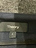 Theory Solid Black Wool Skirt Size 4 - photo 4