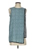 BCBGMAXAZRIA 100% Polyester Teal Sleeveless Blouse Size XS - photo 1