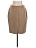 Ann Taylor 100% Wool Solid Tan Wool Skirt Size 8 - photo 2