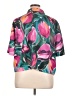 Fabletics Tropical Teal Short Sleeve Blouse Size 1X - photo 2