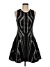 ATM Graphic Black Cocktail Dress Size M - photo 1