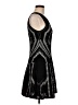 ATM Graphic Black Cocktail Dress Size M - photo 4
