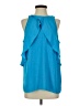Vince Camuto Blue Sleeveless Blouse Size XS - photo 1