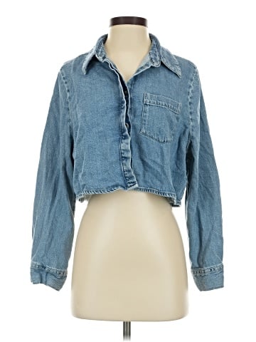 Arizona Jean Company 3/4 Sleeve Button-Down Shirt (view 1)