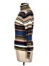 Basic Editions 100% Cotton Stripes Brown Turtleneck Sweater Size L - photo 5