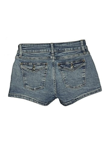 Subdued Denim Shorts (view 2)
