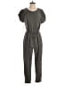 Japna 100% Lyocell Solid Gray Jumpsuit Size S - photo 1