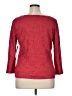 Notations 100% Polyester Red Pullover Sweater Size XL (petite) - photo 2