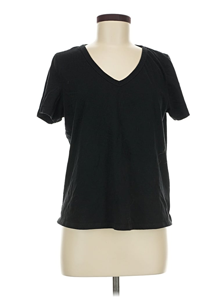 Pre-owned Old Navy Short Sleeve T-shirt In Black