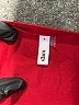 Glam 100% Polyester Red Long Sleeve Blouse Size S - photo 7