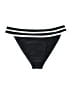 Unbranded Stripes Black Swimsuit Bottoms Size L - photo 2