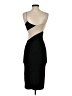 Alice + Olivia Color Block Black Cocktail Dress Size 0 - photo 2