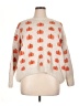 Vince Camuto Polka Dots Orange Pullover Sweater Size XL - photo 1