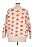 Vince Camuto Polka Dots Orange Pullover Sweater Size XL - photo 2