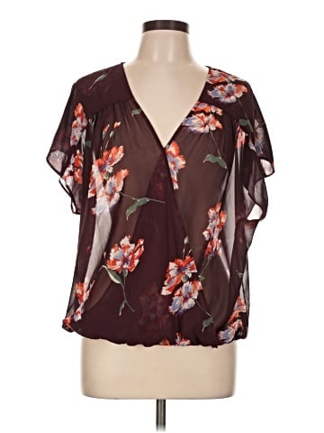 Lucky Brand Short Sleeve Blouse (view 1)
