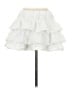 Shein 100% Polyester Solid White Formal Skirt Size 4 - photo 2