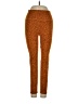 Lou & Grey Animal Print Brown Casual Pants Size S - photo 1