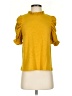 Moon River Yellow Short Sleeve Top Size S - photo 1