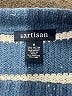 By Artisan Stripes Blue Pullover Sweater Size M - photo 7