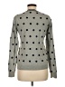 J.Crew Factory Store Polka Dots Gray Pullover Sweater Size M - photo 2