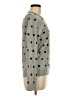 J.Crew Factory Store Polka Dots Gray Pullover Sweater Size M - photo 4