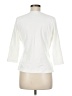 Eddie Bauer Ivory 3/4 Sleeve Blouse Size M - photo 2