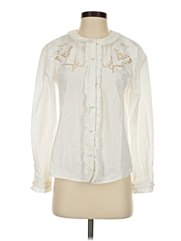 Claudie Pierlot Long Sleeve Blouse (view 1)