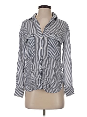 Zara Long Sleeve Button-Down Shirt (view 1)