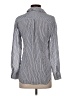 Zara Stripes Silver Long Sleeve Button-Down Shirt Size XS - photo 2