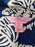 Lilly Pulitzer 100% Cotton Paisley Blue 3/4 Sleeve Blouse Size M - photo 7