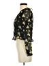 Zara 100% Polyester Black 3/4 Sleeve Blouse Size XS - photo 5