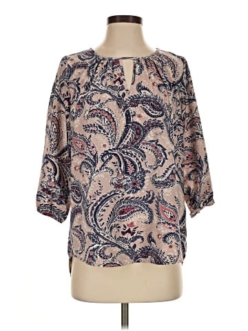Mia + Tess 3/4 Sleeve Blouse (view 1)