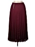 J.Crew 100% Polyester Solid Burgundy Formal Skirt Size 10 - photo 2