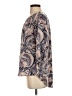 Mia + Tess Paisley Ivory 3/4 Sleeve Blouse Size M - photo 5