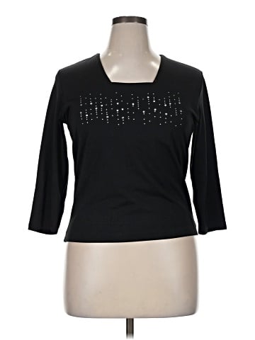Fashion Bug 3/4 Sleeve T-Shirt (view 1)
