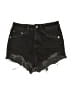 Zara Stars Black Denim Shorts Size 2 - photo 1