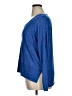 Per Se Blue Long Sleeve Top Size XL - photo 5